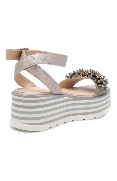 Кожаные босоножки PERTINI, арт. 191W15869D1, фото 4