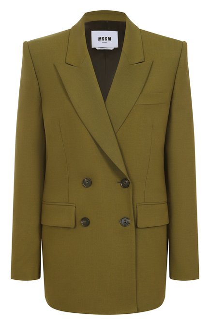Женский шерстяной жакет MSGM, арт. 3941MDG18/257605