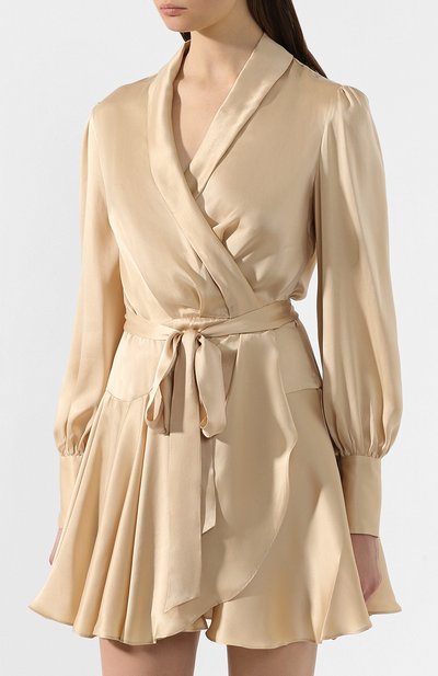 Атласное платье ZIMMERMANN, арт. 5825DRSUP, фото 3