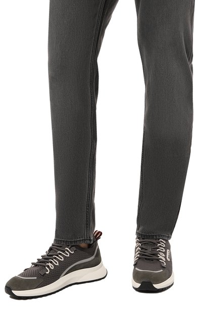 Комбинированные кроссовки BALLY, арт. MSK09W/TE037, фото 3