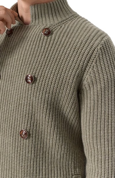Кардиган из шерсти и кашемира BRUNELLO CUCINELLI, арт. M3655501, фото 5