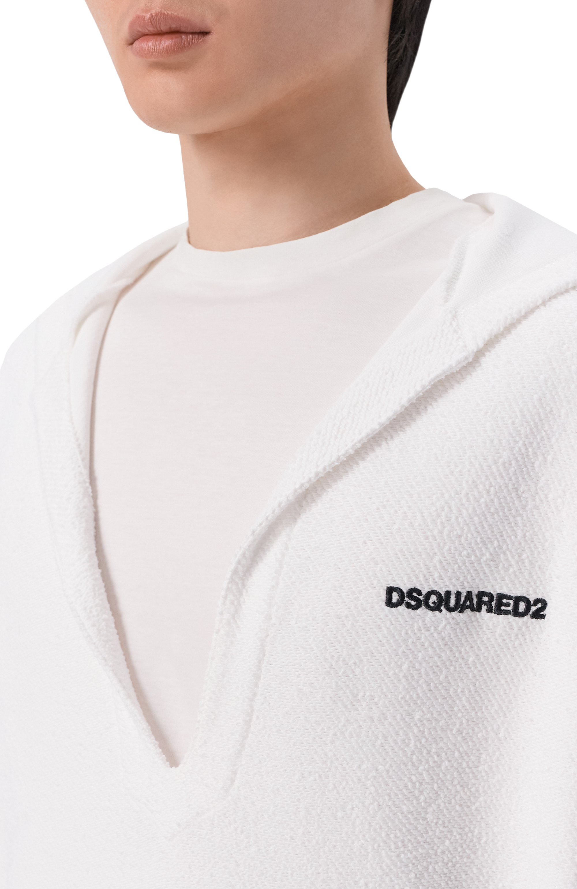 Хлопковое худи DSQUARED2, арт. D7MK26580, фото 5