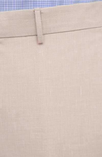 Брюки из шерсти и льна ZEGNA, арт. 915F01/75TB12, фото 5
