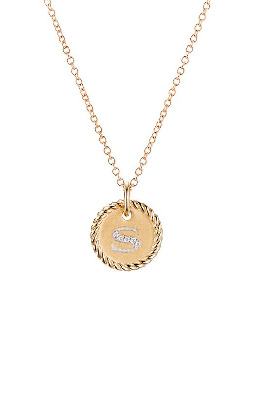 Кулон David Yurman N08792 88ADI18S Бесцветный N08792 88ADI18S
