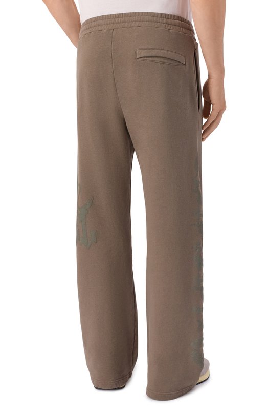 Хлопковые брюки Diesel A23806/0BKCJ Коричневый  A23806/0BKCJ Фото 4