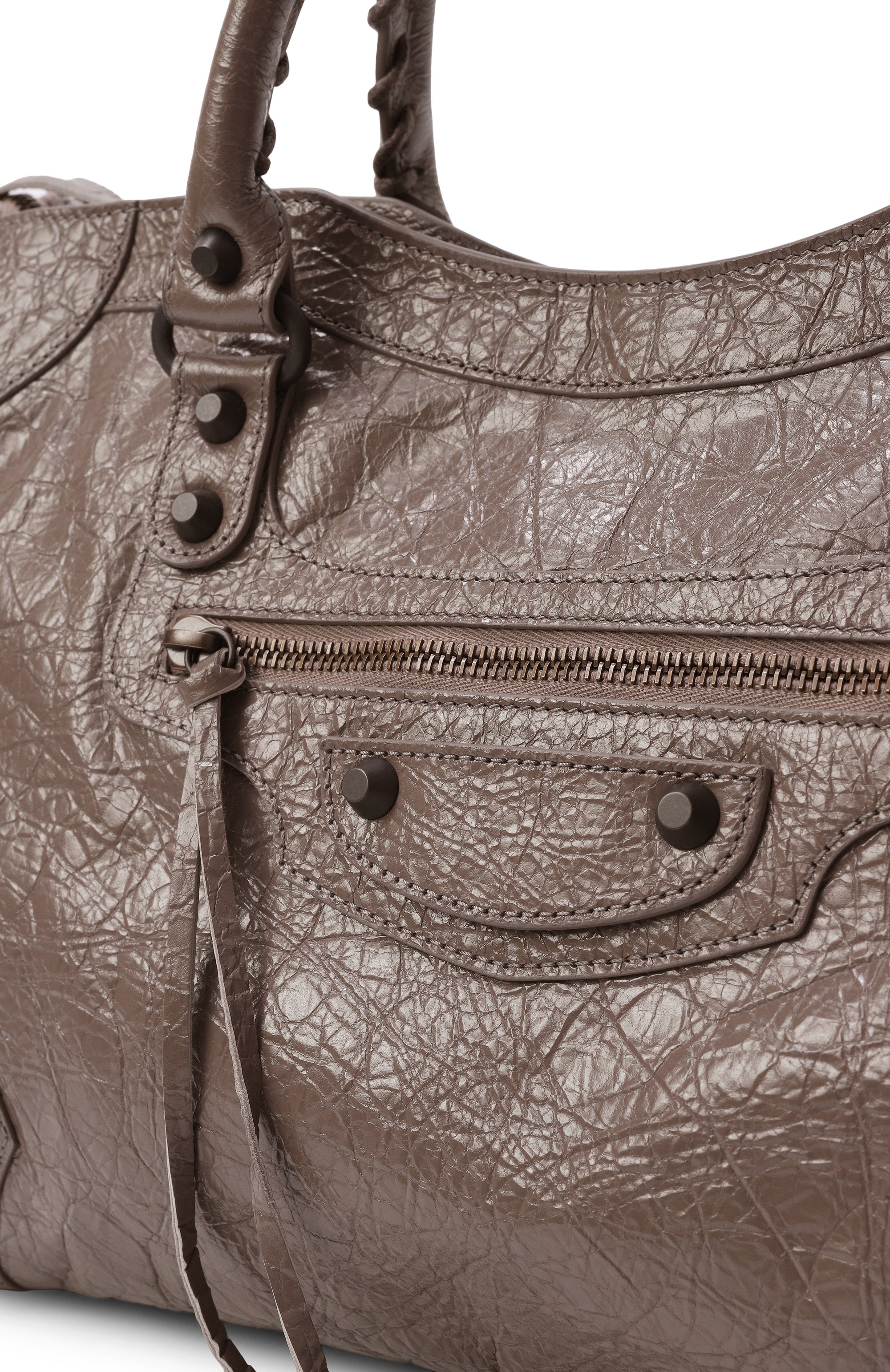 Сумка le city medium BALENCIAGA коричневого цвета по цене 399500 руб., арт. 865760/2ACFH, фото 6 Сумка le city medium BALENCIAGA, арт. 865760/2ACFH, фото 6
