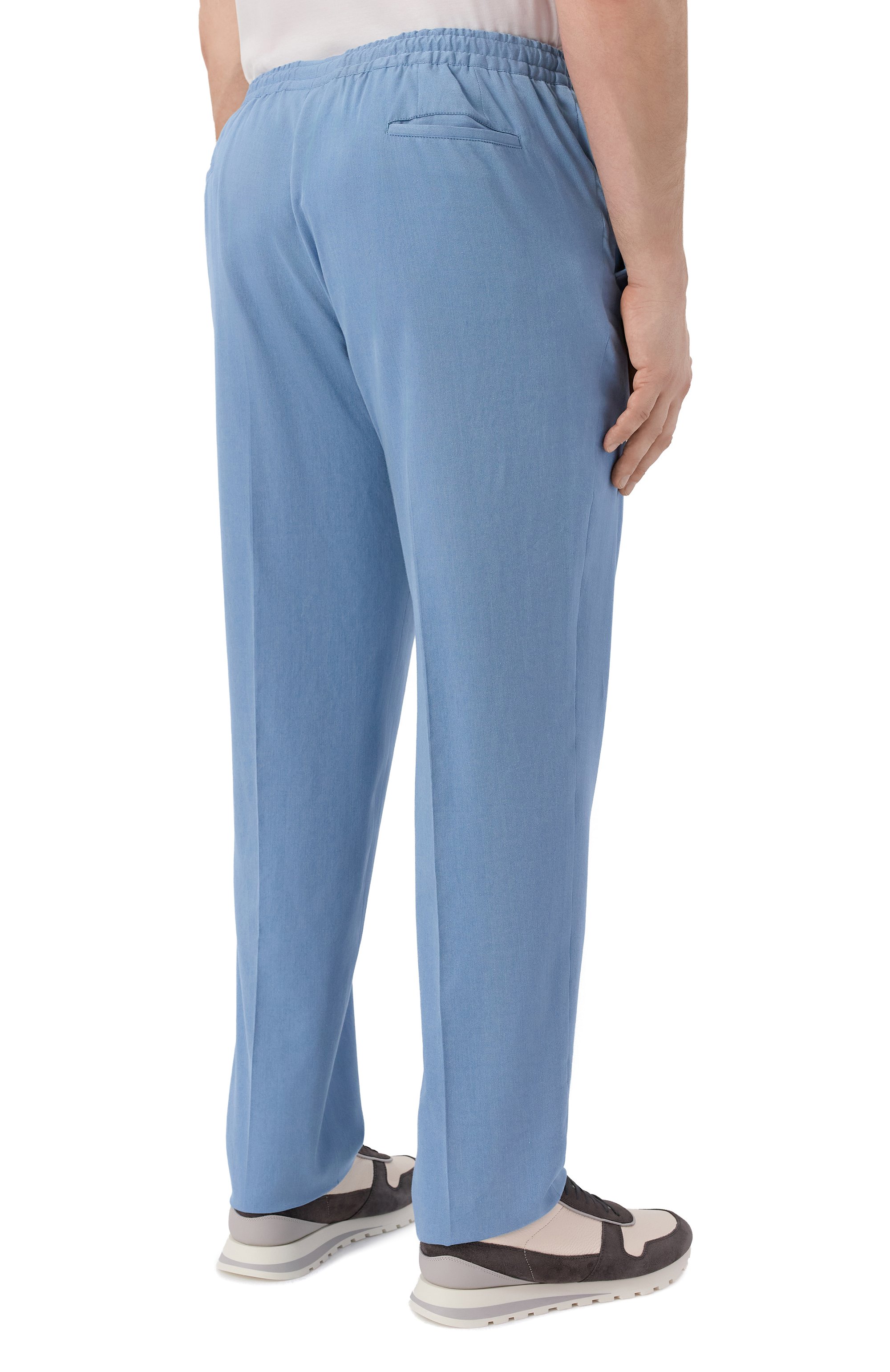 Хлопковые брюки KITON, арт. UPN01H0969503, фото 4