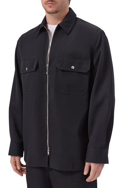 Шерстяная куртка-рубашка BOTTEGA VENETA, арт. 861018/V6DH0, фото 3