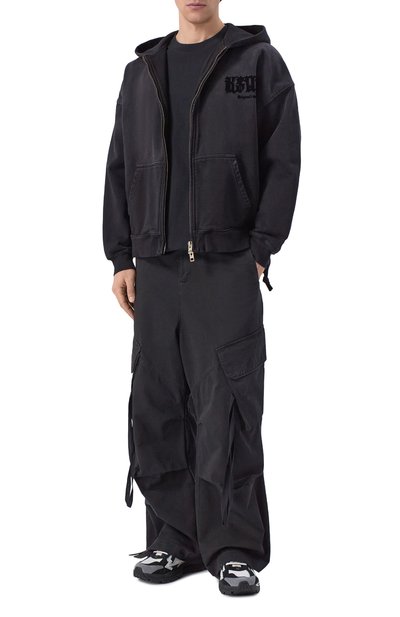 Мужские комбинированные кроссовки be right back OFF-WHITE, арт. 0MIA295S26LEA001