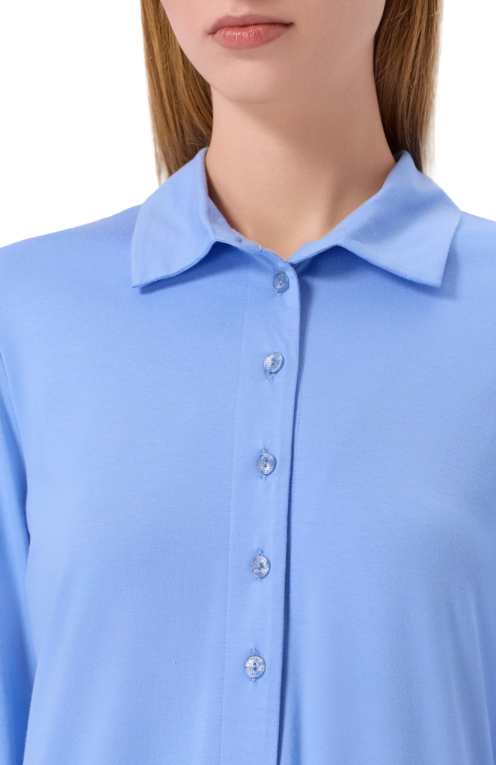 Сорочка FERAUD голубого цвета по цене 30910 руб., арт. 3251281, фото 5 Сорочка FERAUD, арт. 3251281, фото 5