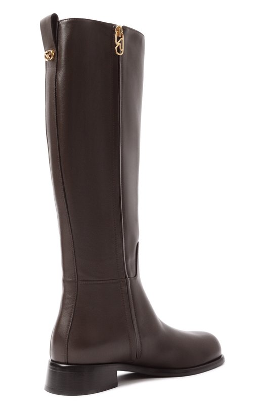 Кожаные сапоги Avenue 25 Sergio Rossi B15630/MMVN13 Коричневый  B15630/MMVN13 Фото 5