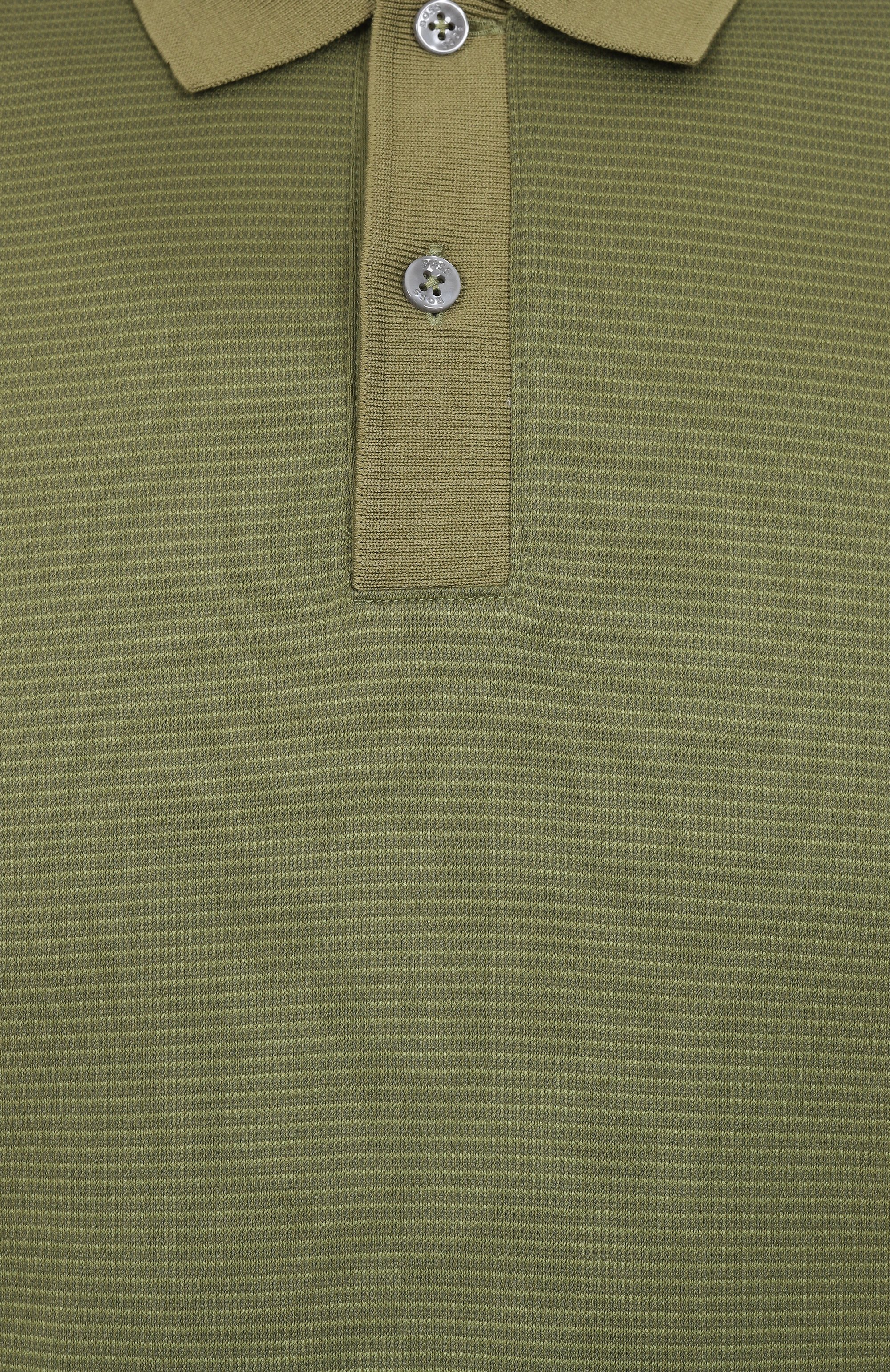 Хлопковое поло BOSS, арт. 50532246, фото 6