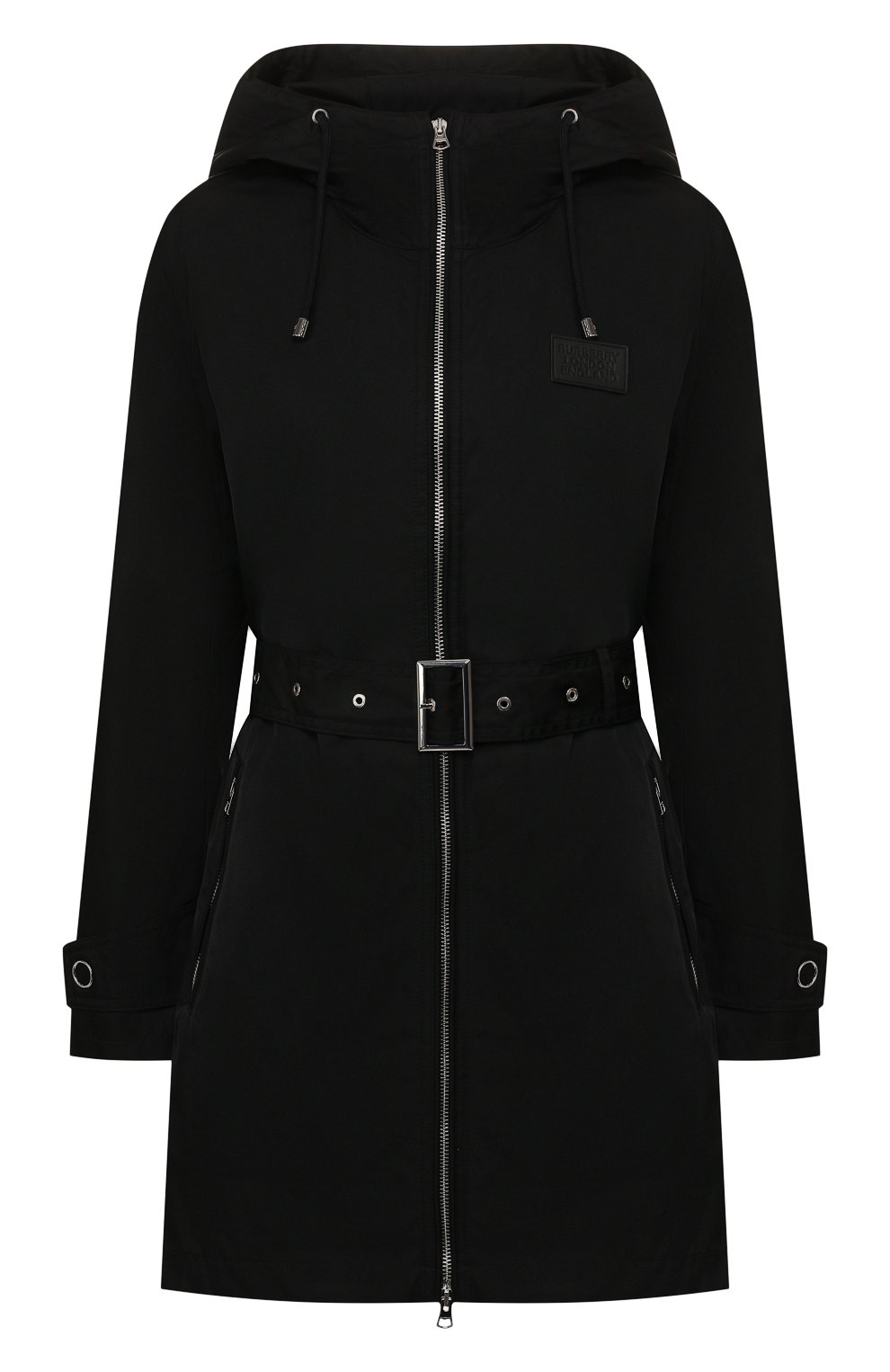 Плащ knighton BURBERRY черного цвета по цене 176500 руб., арт. 8026148, фото 1 Плащ knighton BURBERRY, арт. 8026148, фото 1