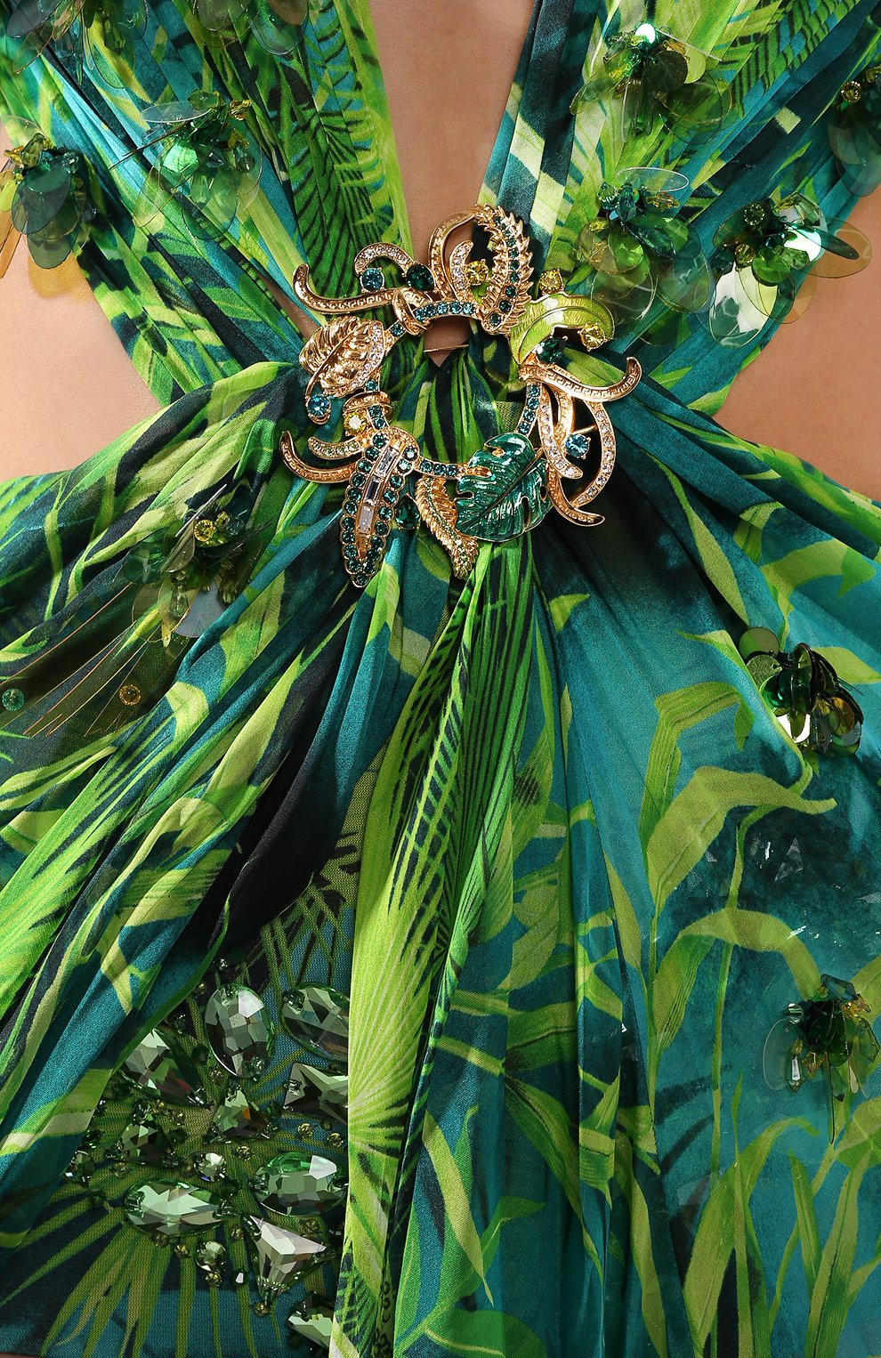 Шелковое платье VERSACE, арт. A86682/A234695, фото 5