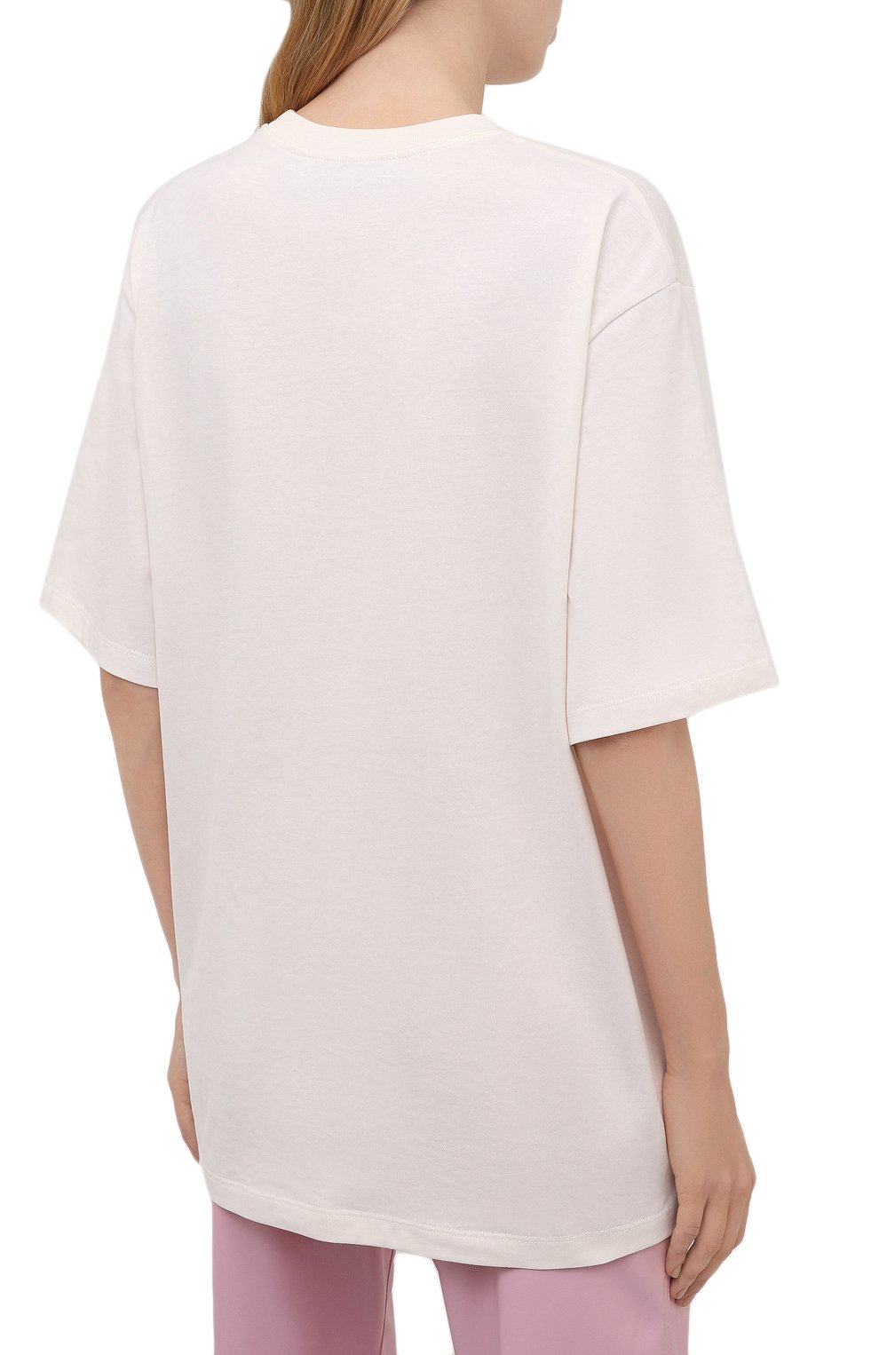Хлопковая футболка MSGM, арт. 3141MDM163 217798, фото 4