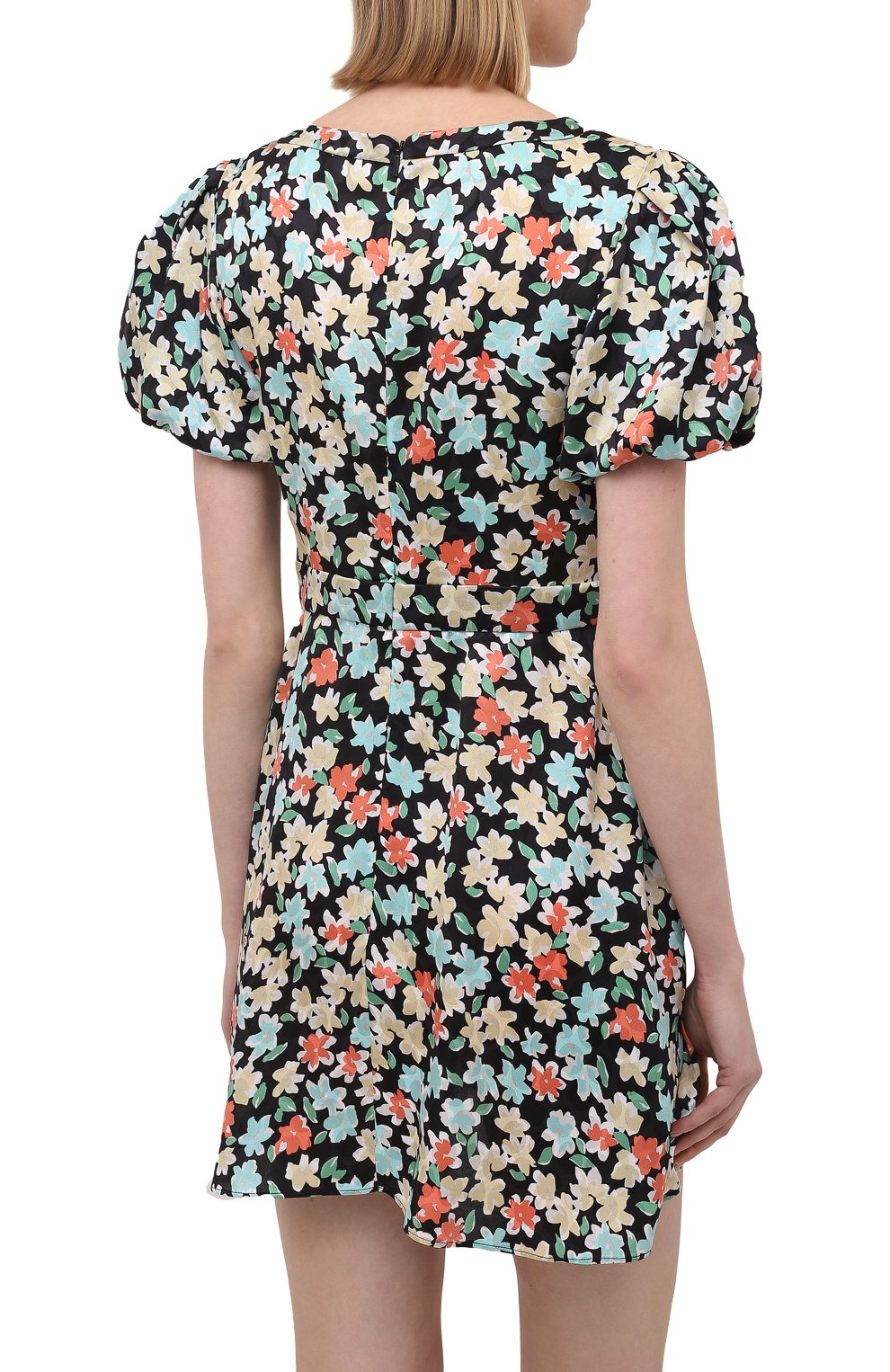 Шелковое платье SAINT LAURENT, арт. 647954/Y5C61, фото 4