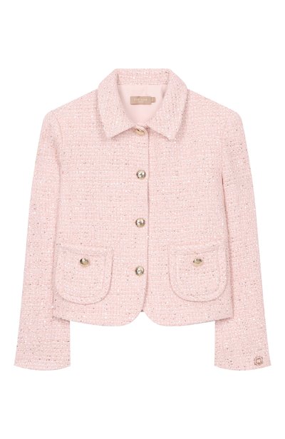 Твидовый жакет ELIE SAAB KIDS, арт. EFGC023/TS1129_001