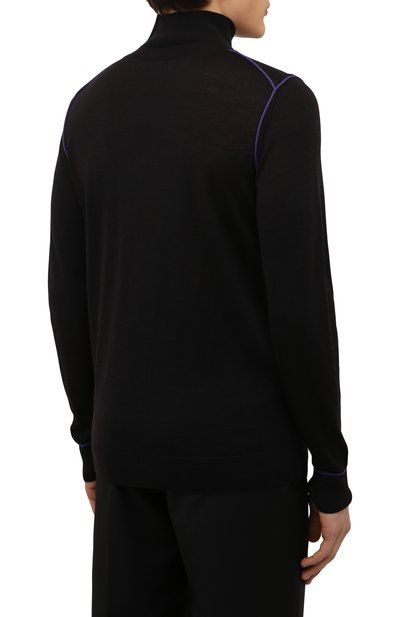 Шерстяная водолазка BOSS, арт. 50463056, фото 4