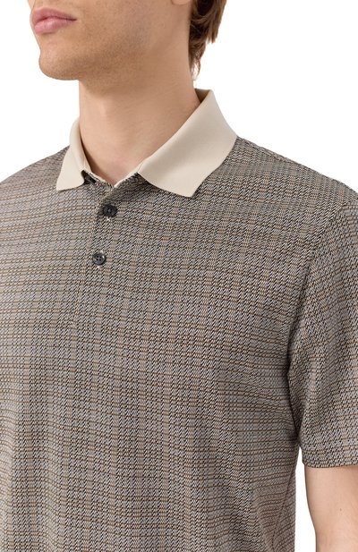 Хлопковое поло BOSS, арт. 50543402, фото 5