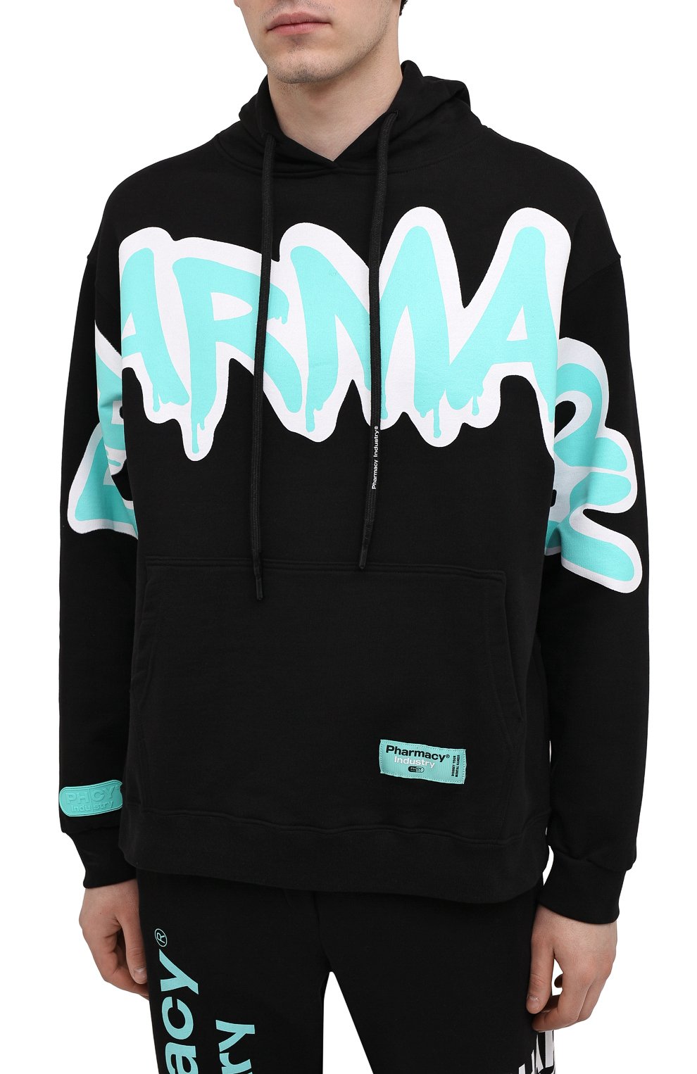 Хлопковое худи PHARMACY INDUSTRY, арт. PHM223, фото 3