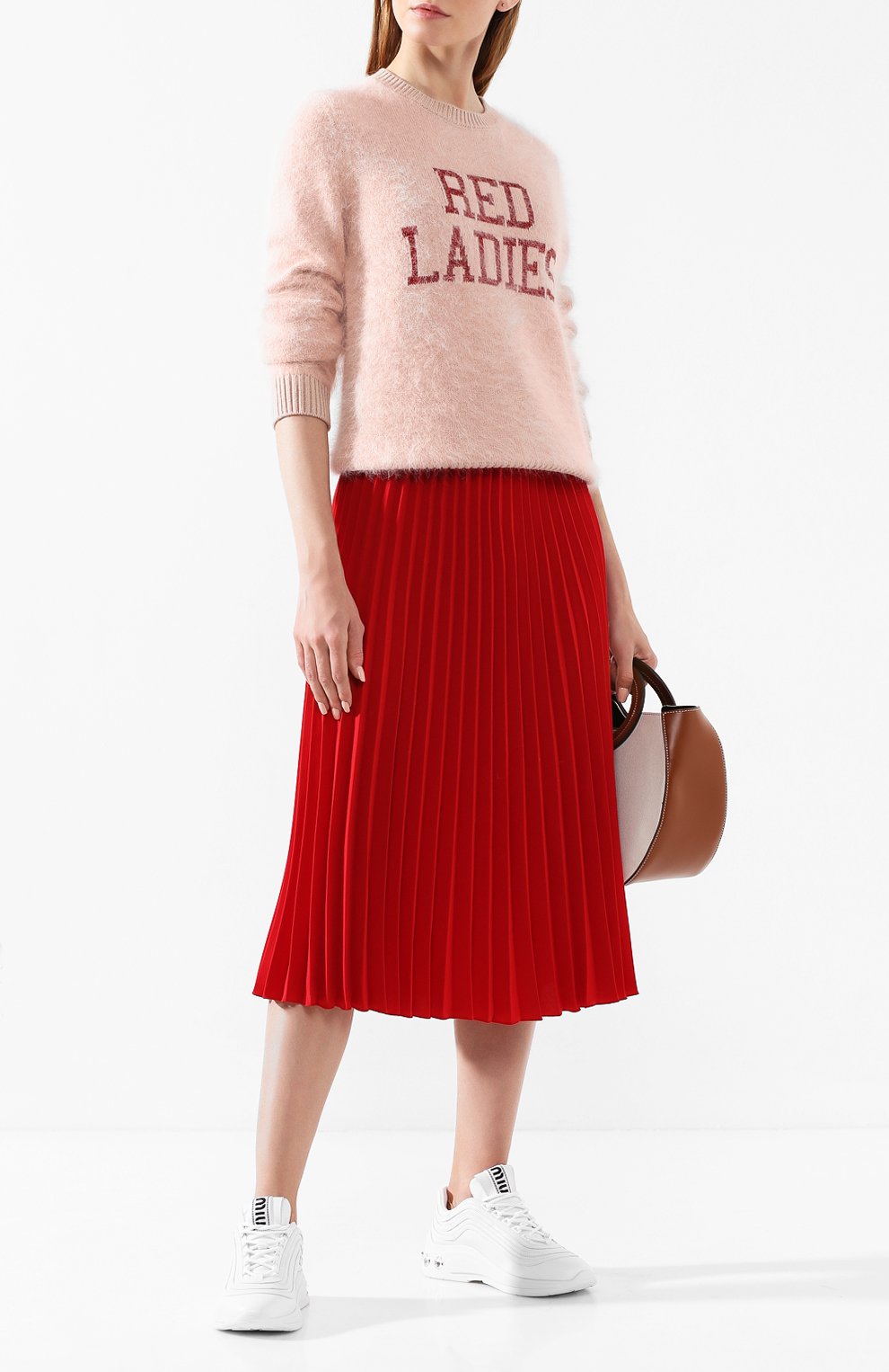 Плиссированная юбка REDVALENTINO, арт. SR0RAB85/2QL, фото 2