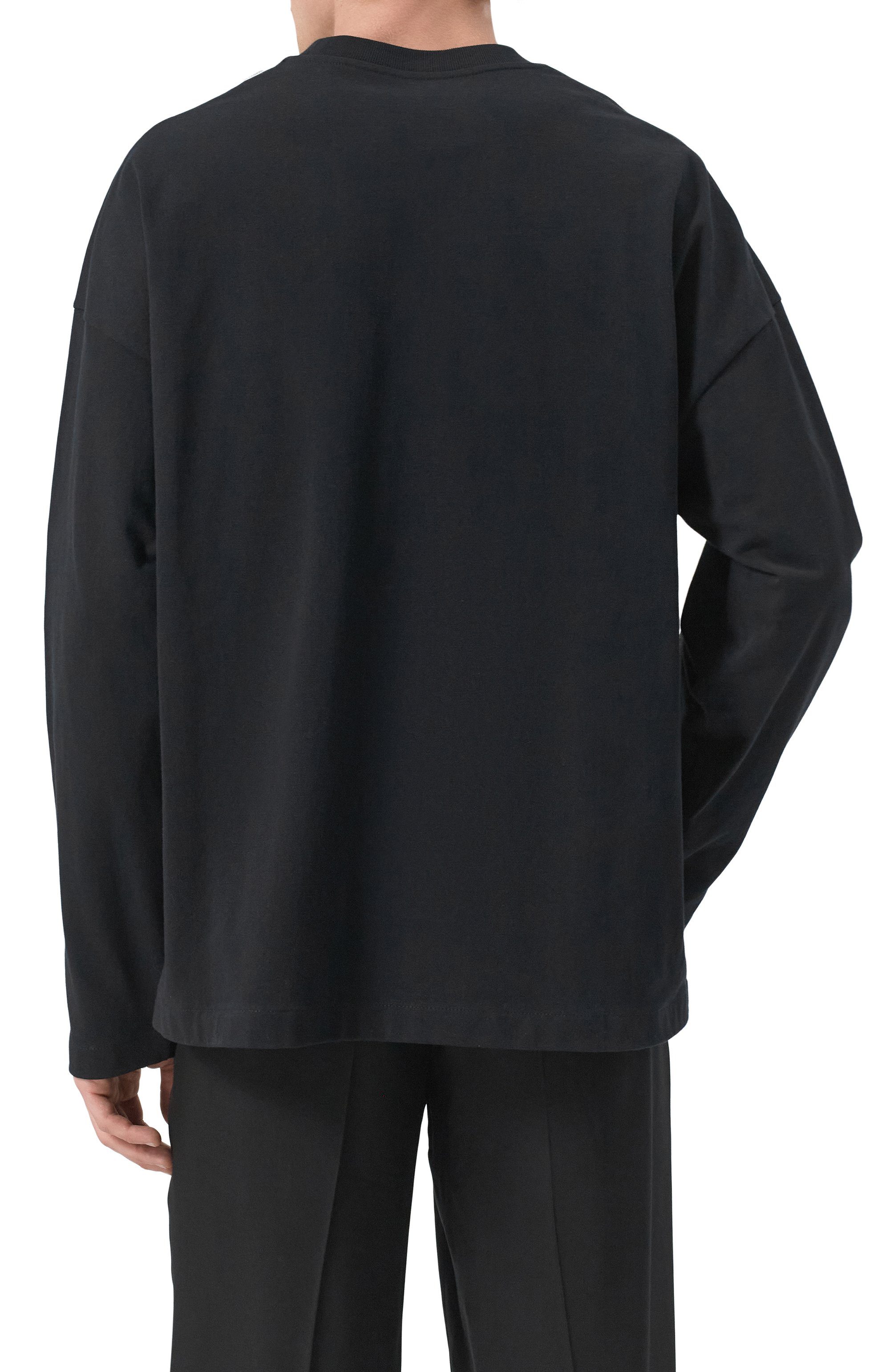 Хлопковый лонгслив JIL SANDER, арт. J22GC0200/J20244, фото 4