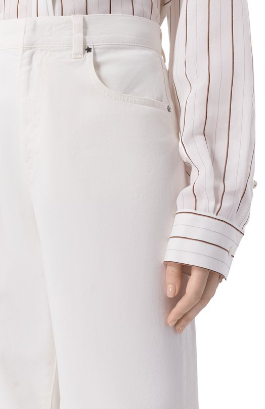 Джинсовый шорты Lorena Antoniazzi E2633PA91A/9695 Белый  E2633PA91A/9695 Фото 5