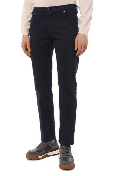Джинсы KITON темно-синего цвета по цене 98550 руб., арт. UPNJSK0602D, фото 3 Джинсы KITON, арт. UPNJSK0602D, фото 3