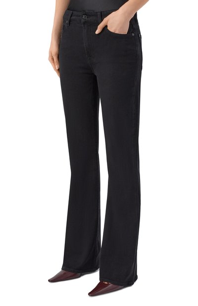 Джинсы bootcut 7 FOR ALL MANKIND черного цвета по цене 31900 руб., арт. 7U4X0U79-0N0, фото 3 Джинсы bootcut 7 FOR ALL MANKIND, арт. 7U4X0U79-0N0, фото 3