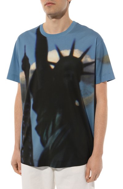 Хлопковая футболка GIVENCHY, арт. BM716N/3YBE, фото 3