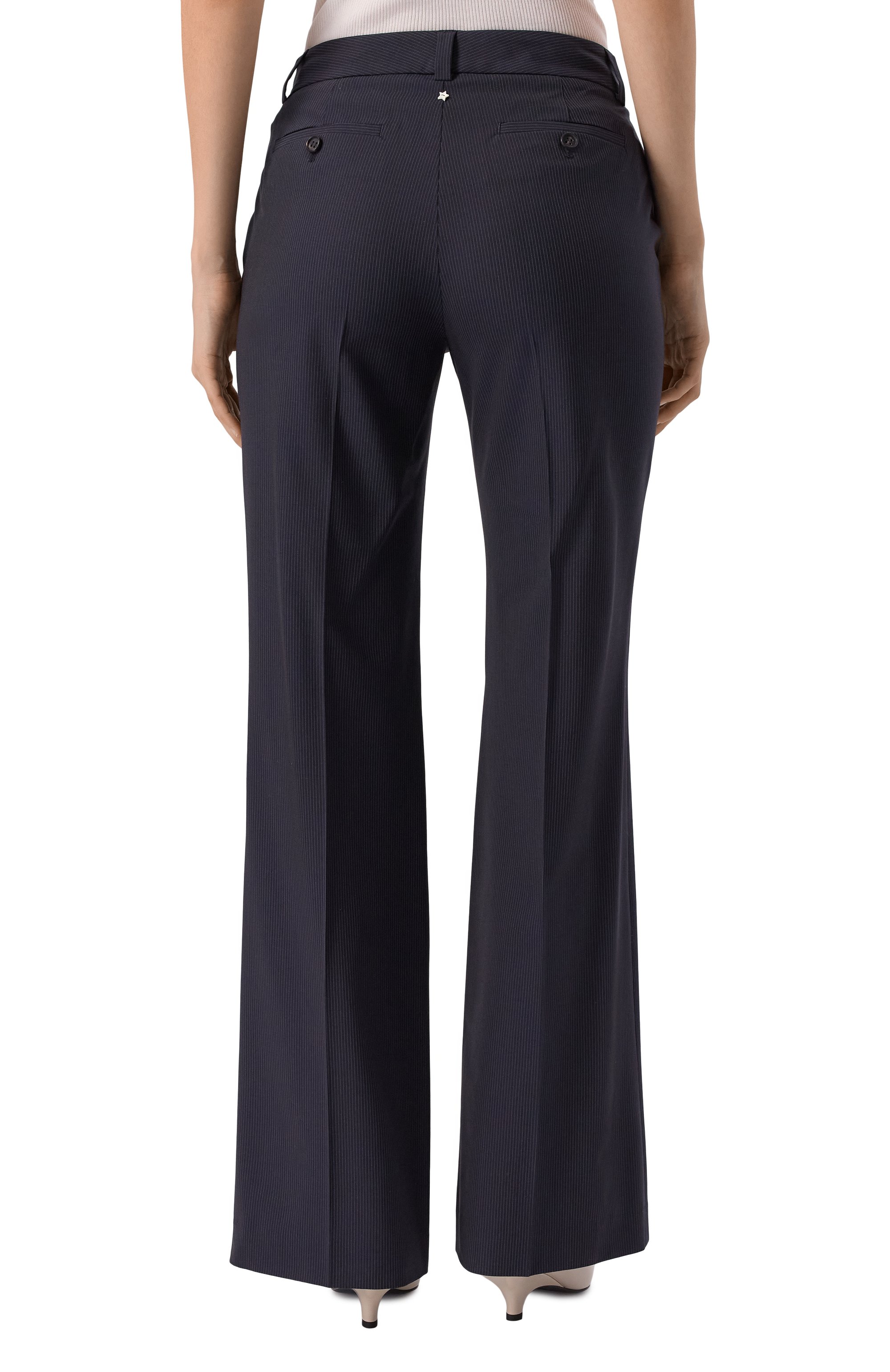 Шерстяные брюки LORENA ANTONIAZZI, арт. P2545PA05A/4858, фото 4