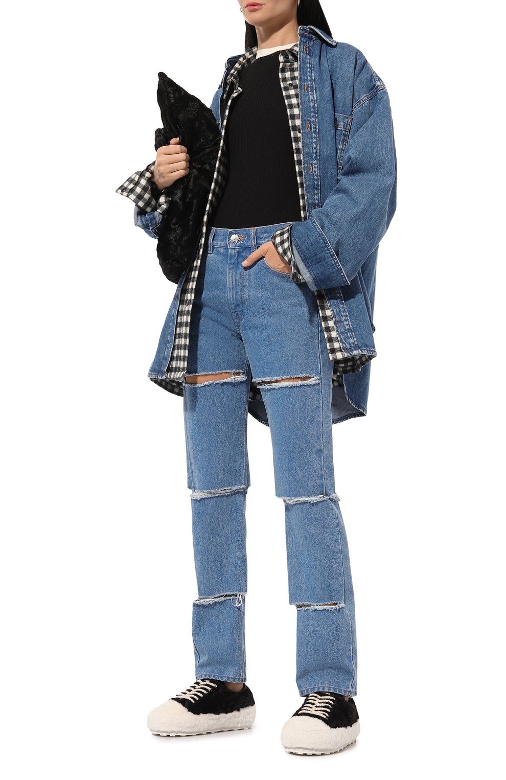 Хлопковая футболка MARNI, арт. THJE0331QS/UTC404, фото 2