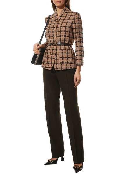 Жакет GUCCI розового цвета по цене 360000 руб., арт. 664243/Z8AQ3, фото 2 Жакет GUCCI, арт. 664243/Z8AQ3, фото 2