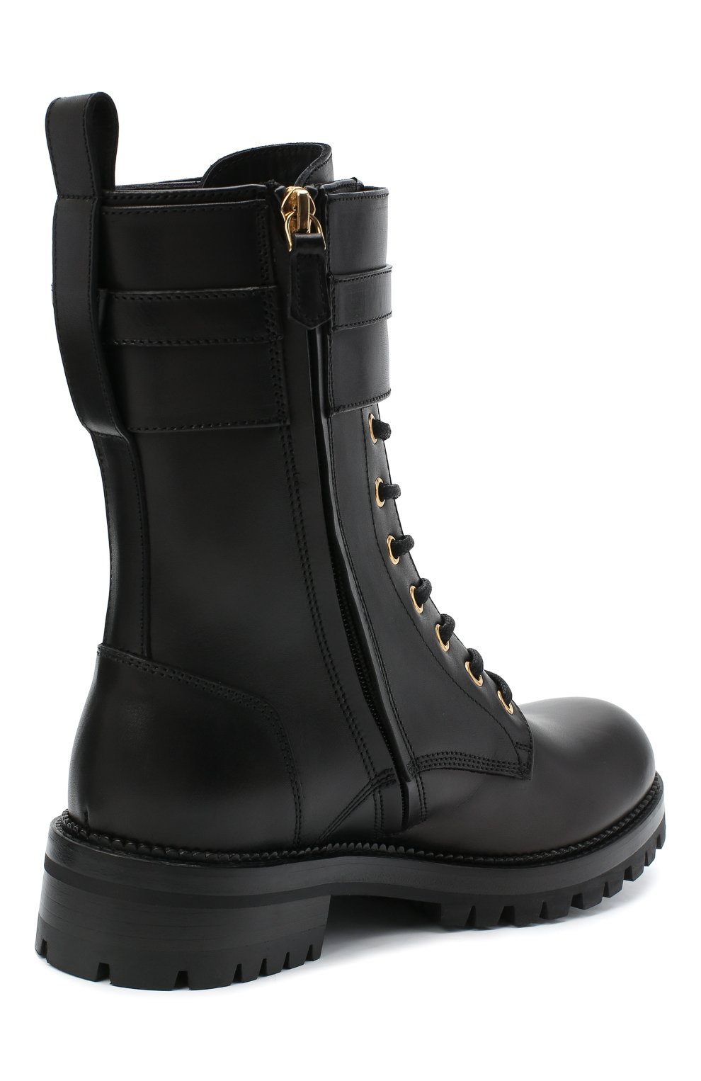 Кожаные ботинки VERSACE, арт. DST419E/DVTA3, фото 4