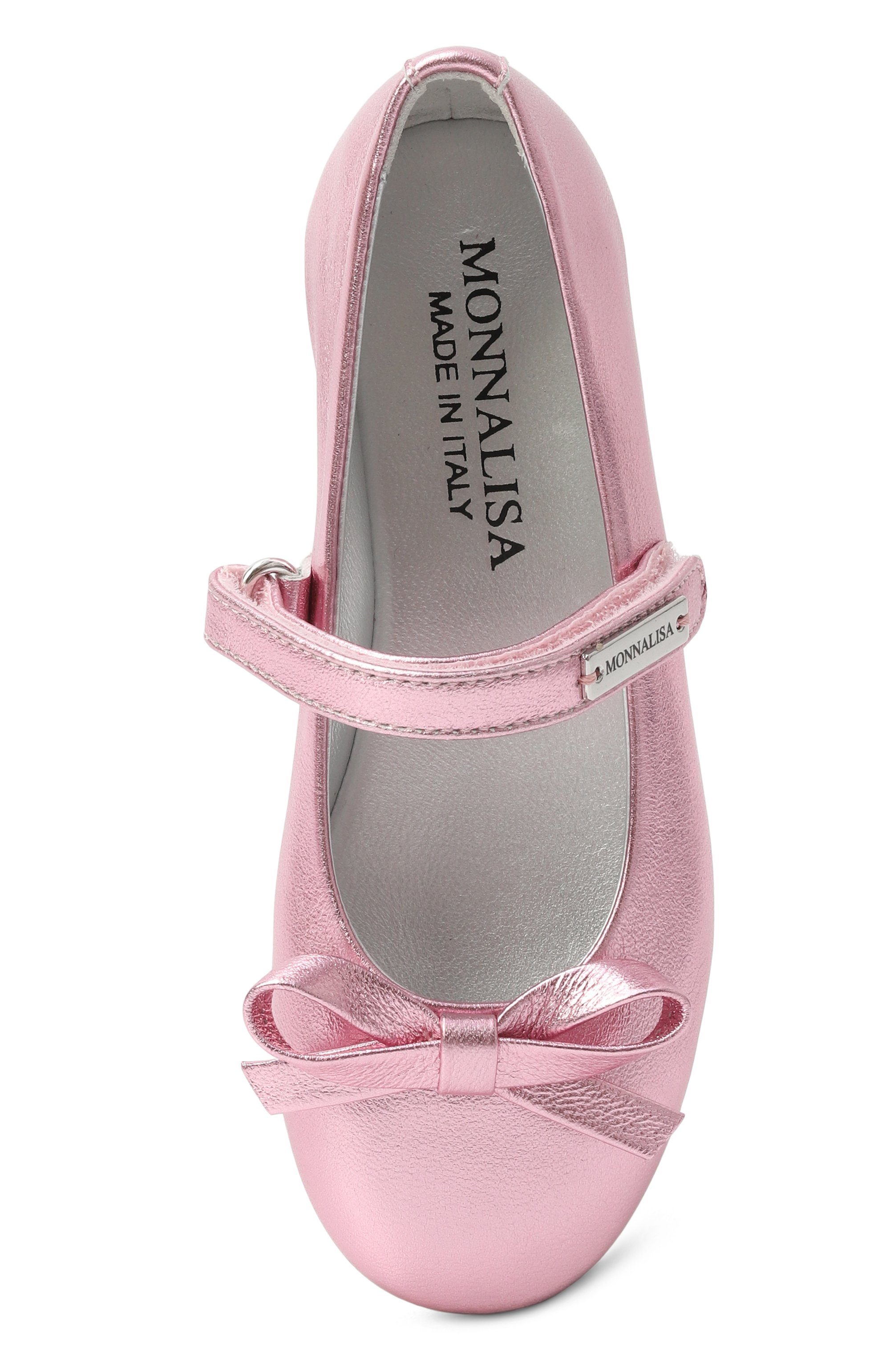 Кожаные балетки MONNALISA, арт. 87F000, фото 4