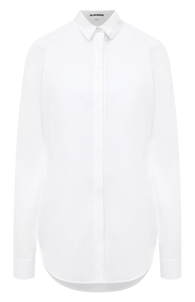 Женская хлопковая рубашка JIL SANDER, арт. JSXR600005-WR244300