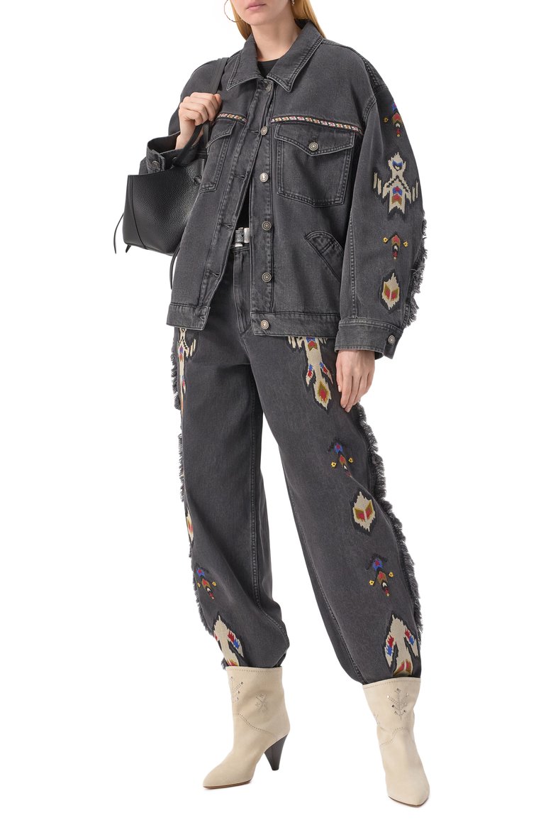 Джинсовая куртка ISABEL MARANT ETOILE, арт. 25PVE0430FA/C1H02E, фото 2