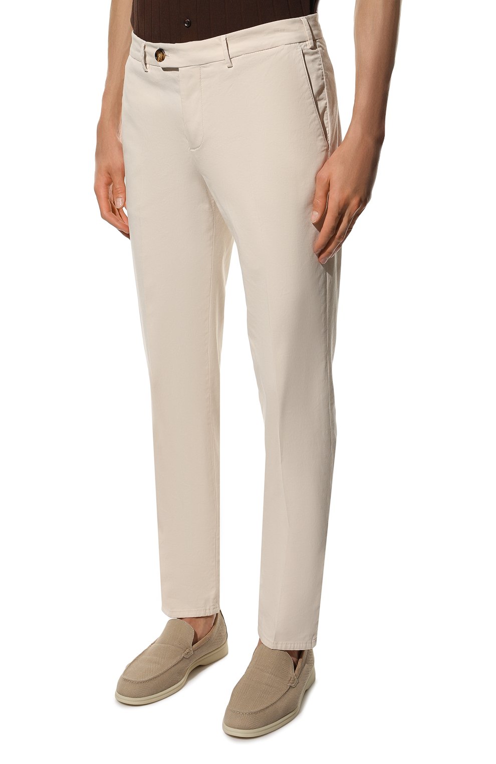 Хлопковые брюки BRUNELLO CUCINELLI, арт. M289LB1770, фото 3