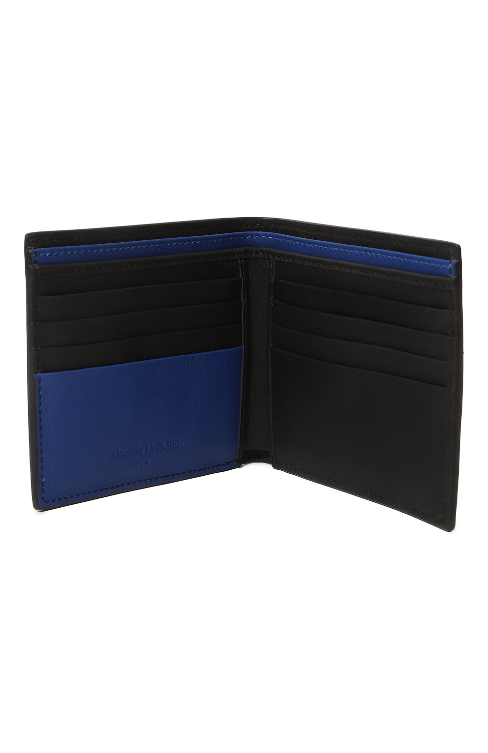 Кожаное портмоне ALEXANDER MCQUEEN черного цвета по цене 33950 руб., арт. 6021371AAJR, фото 3 Кожаное портмоне ALEXANDER MCQUEEN, арт. 6021371AAJR, фото 3