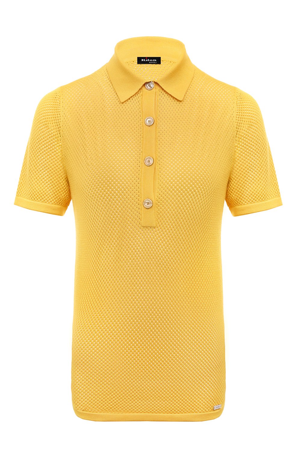 Шелковое поло KITON, арт. D55714069, фото 1
