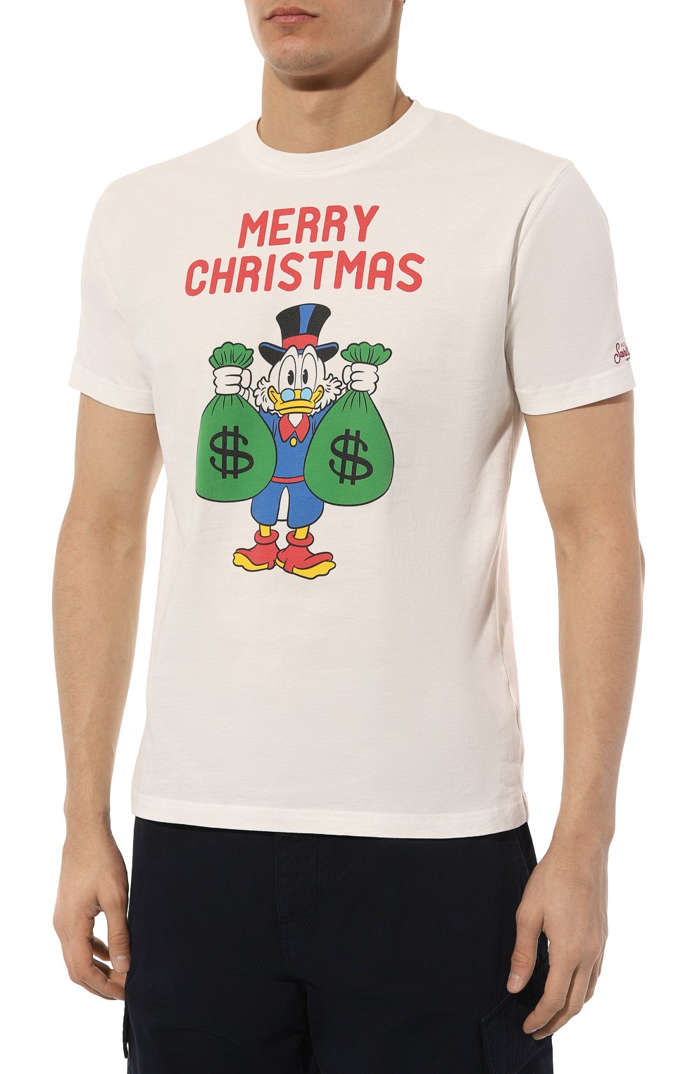 Хлопковая футболка MC2 SAINT BARTH, арт. STBM/ARN0TT/10808E, фото 3