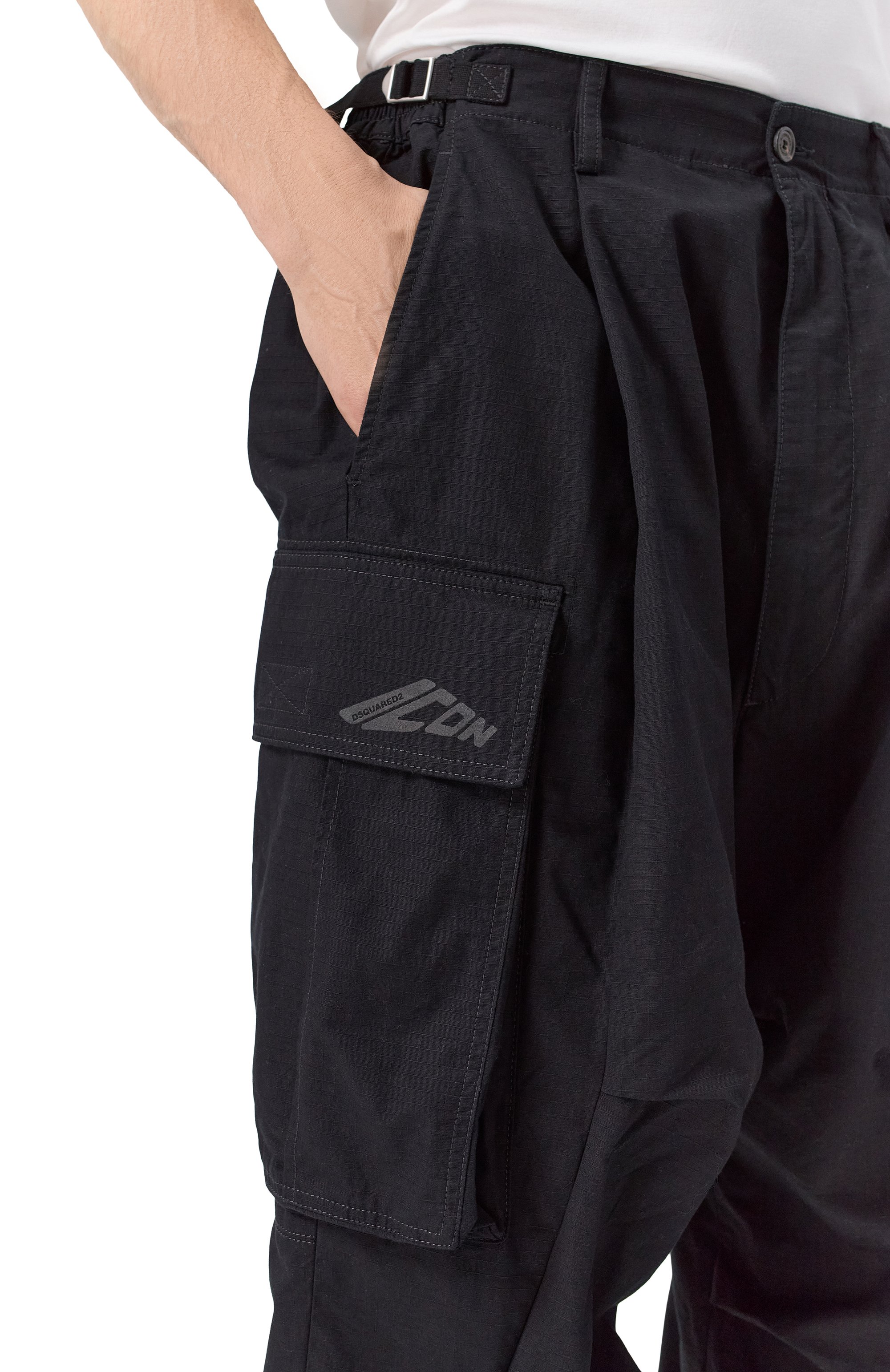 Хлопковые брюки-карго DSQUARED2, арт. S79KA0082/D35224, фото 5