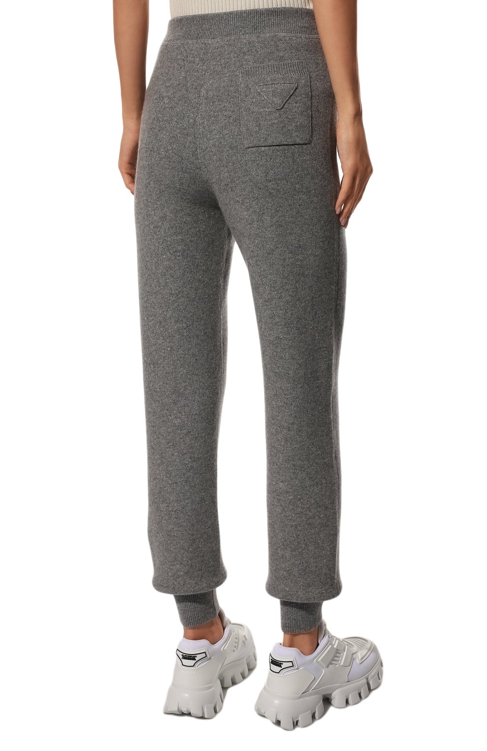 Кашемировые джоггеры PRADA, арт. 22221-1YMG-F0031-211, фото 4