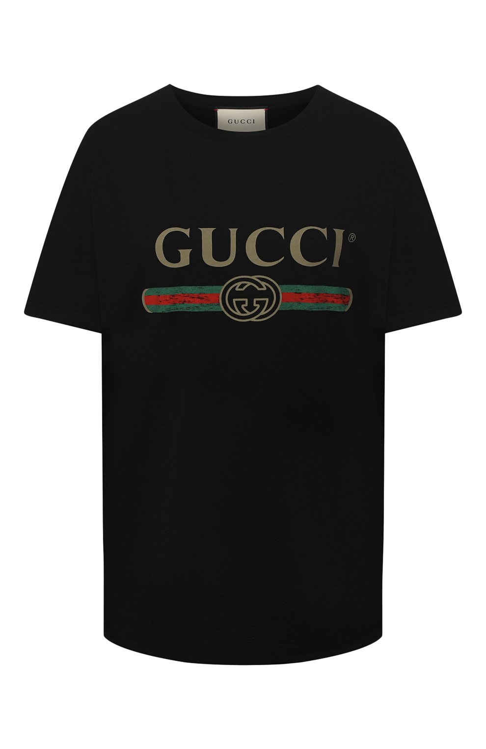Хлопковая футболка GUCCI, арт. 457095/X5L89, фото 1