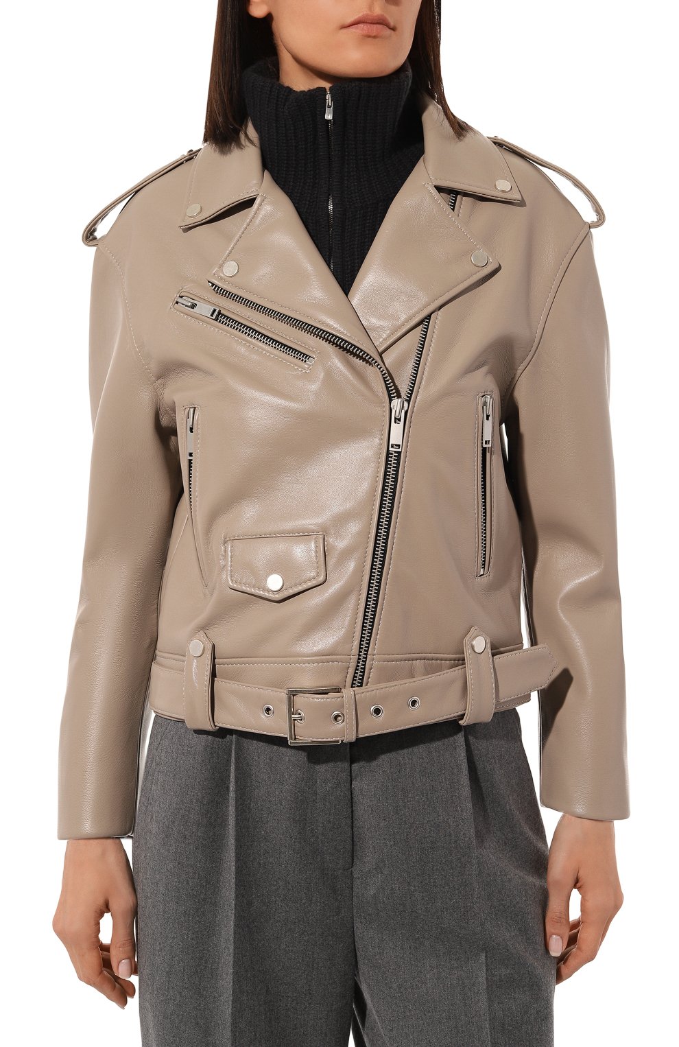 Кожаная куртка CHAUD STUDIO, арт. JOHNNYBIKER22, фото 3