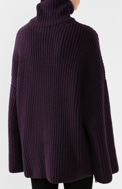 Шерстяной свитер NANUSHKA, арт. RAW_AUBERGINE_S0FT W00L BLEND, фото 4