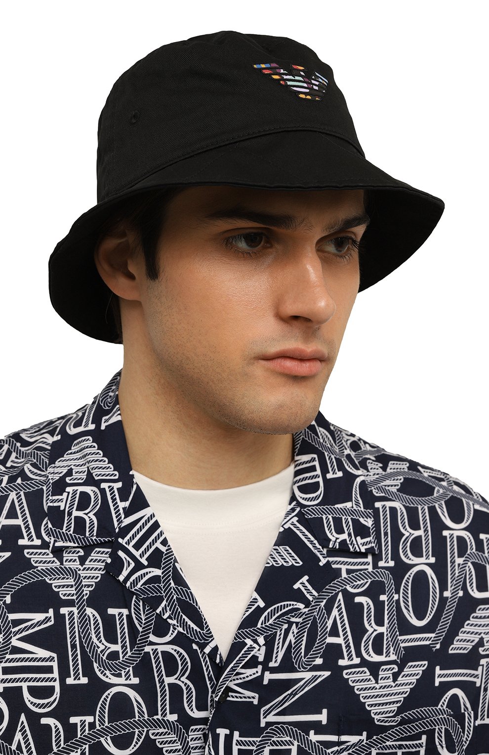 Хлопковая панама EMPORIO ARMANI, арт. 230195/4R506, фото 2