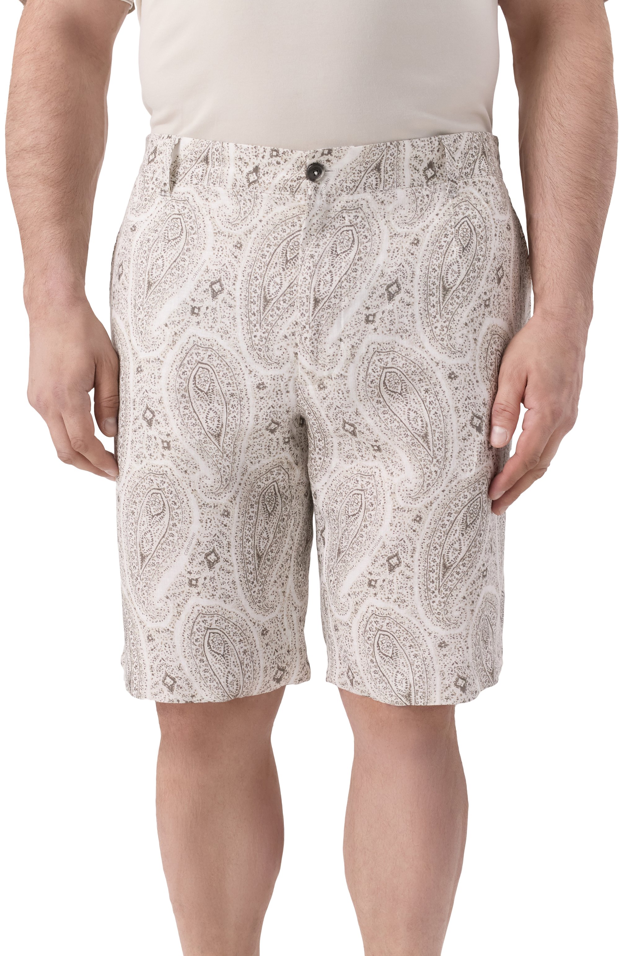 Льняные шорты CORTIGIANI, арт. 2A3675, фото 3