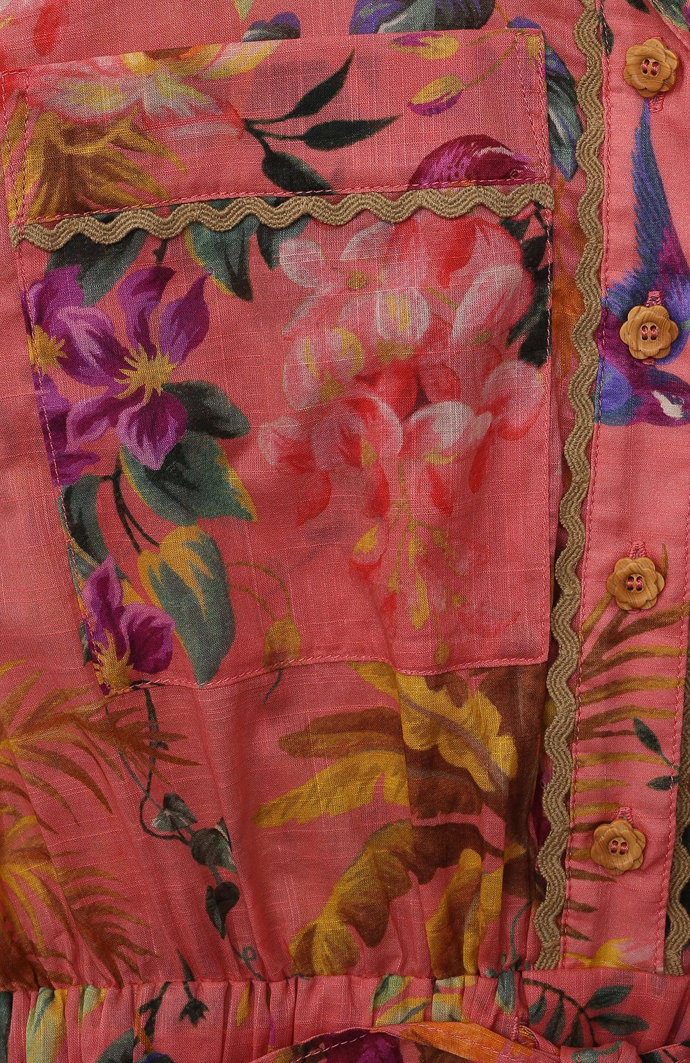 Хлопковый комбинезон ZIMMERMANN, арт. 9438YTR0, фото 3