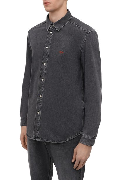 Джинсовая рубашка DIESEL, арт. A03534/0CGAC, фото 3
